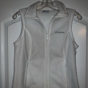 White Columbia Vest
